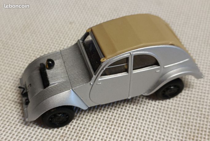 Miniature Norev Ligne Noire 1/43 - Citroën 2CV Pick-up Prototype 1939, Kaki
