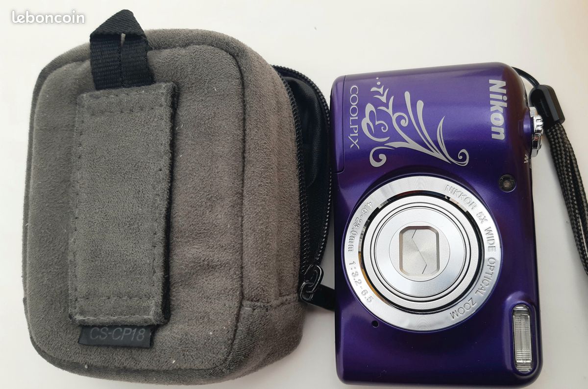 appareil photo numérique digital nikon coolpix l31 gris