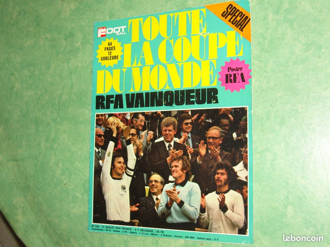 Football : Coupe du monde 1974, résultats - Média - Encyclopædia