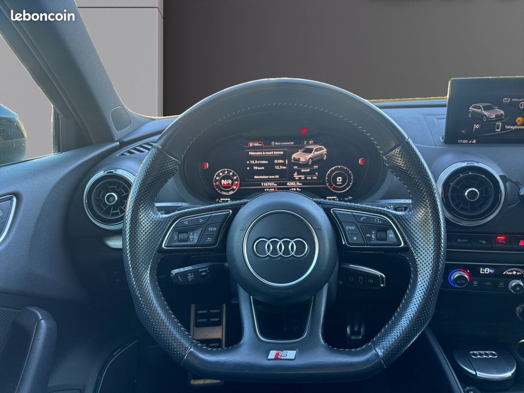 AUDI S3 8v2 2.0 TFSI 310 ETAT CONCOURS - LIGNE REMUS - VIRTUAL COCKPIT - TOIT OUVRANT - BANG OLUFSEN - JANTE (image 14)