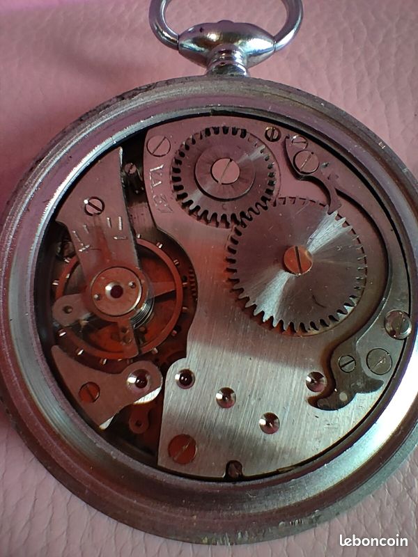 Montre Mécanique à Gousset Régulateur Française - 15 Rubis, Fonctionnelle, Occasion