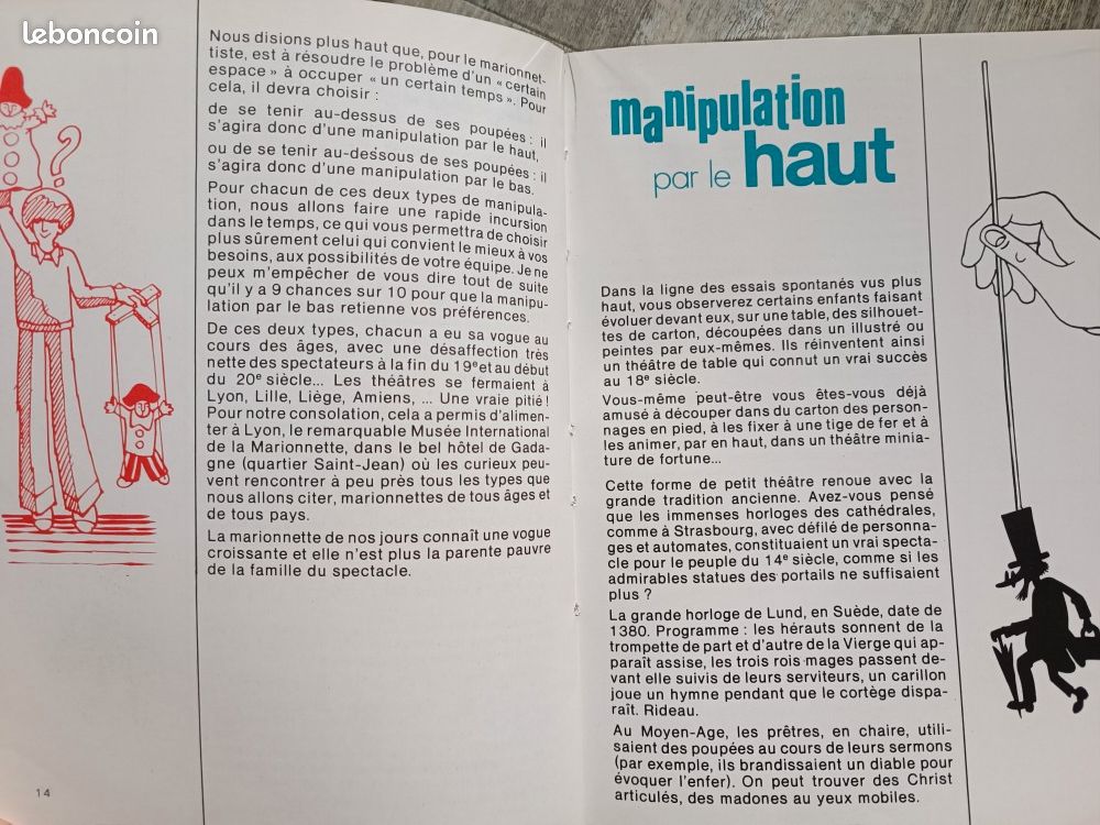 MAROTTES ET MARIONNETTES - Henri DELPEUX - 1975 (image 2)
