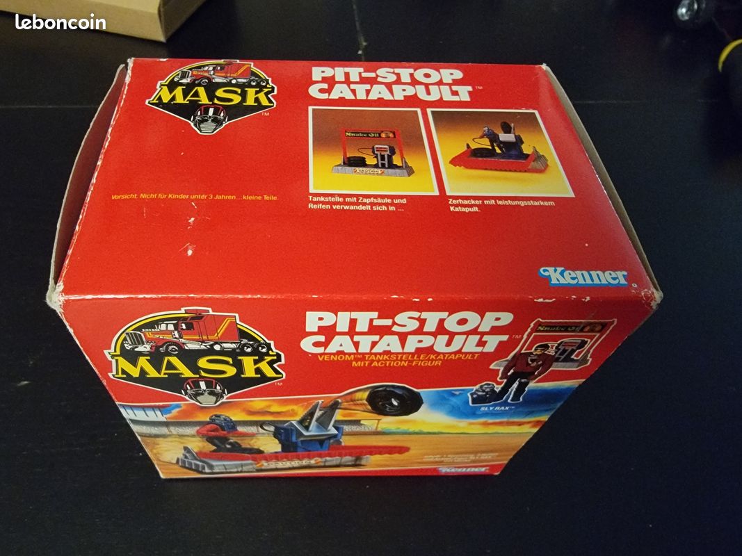 M.A.S.K. Kenner Pit-Stop Catapult en boîte 100% original (image 2)