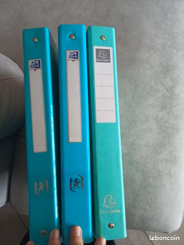 Lot de 3 classeurs neufs oxford et exacompta (image 2)