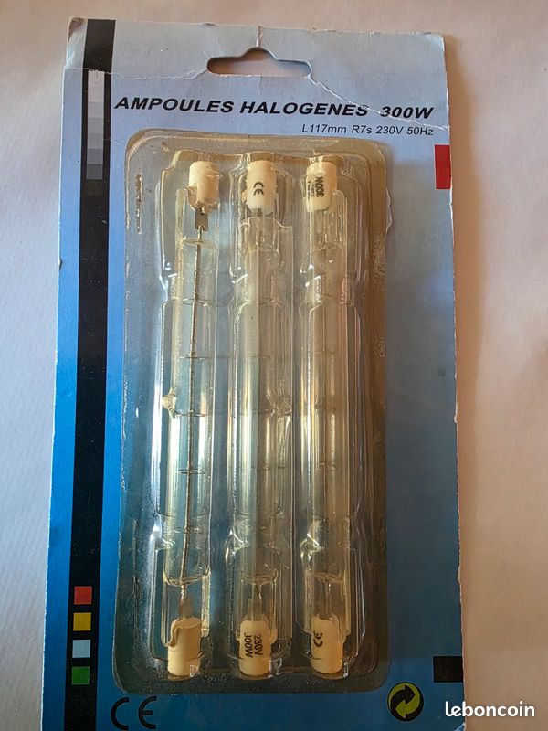 Ampoules halogenes RS7 300 w (image 1)