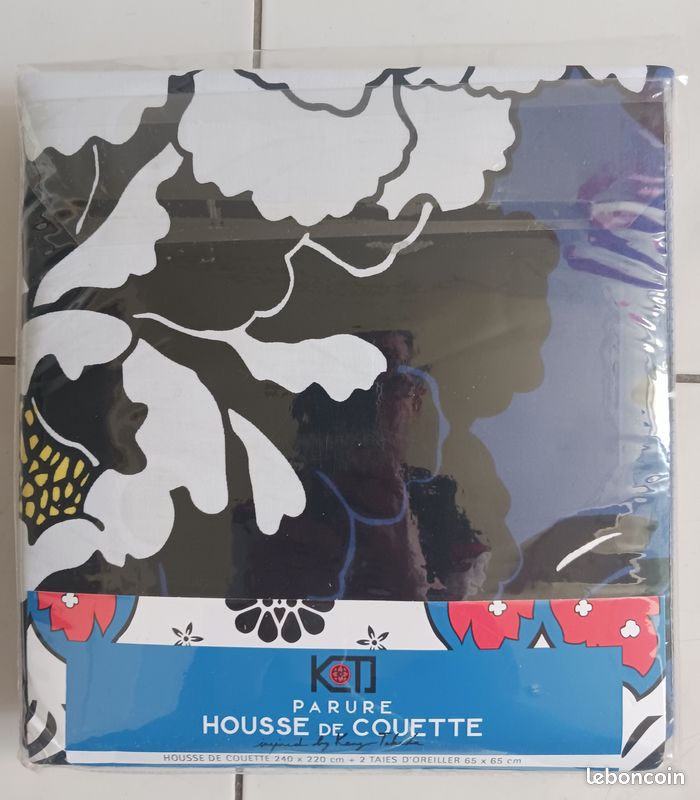Housse de Couette Bleu NEUVE (image 4)