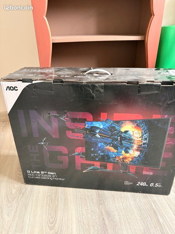 Écran gaming incurvé 27” AOC C27G2ZE – 240Hz – 0.5ms (image 4)