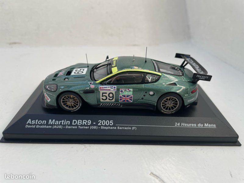 Spark Aston Martin DBR9 #59 Aston Martin Racing Le Mans 24Hrs 2005 1/43