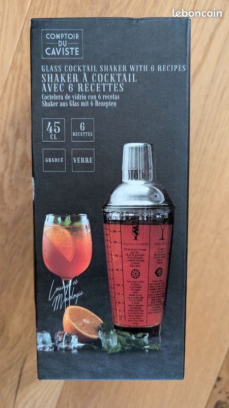 Shaker à cocktail neuf (image 3)