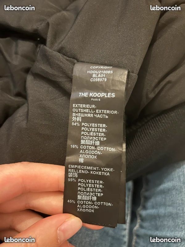 Parkas / doudoune The Kooples X sport 390 euros (image 6)
