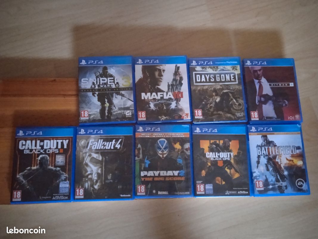 Ensemble de jeux ps4 (image 1)