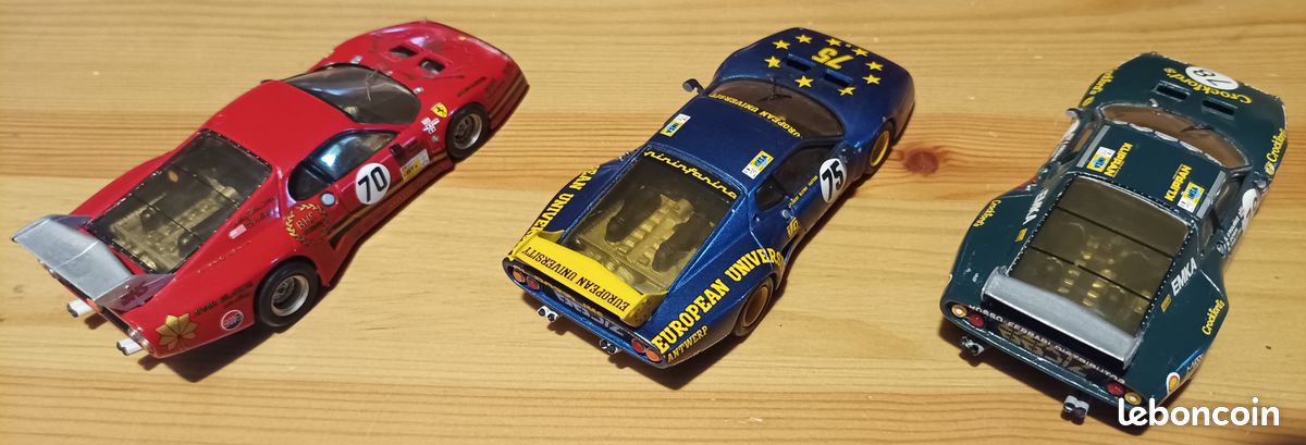 Lot de 6 miniatures 512 BB LM Ferrai 1/43 AMR Tron BAM (image 5)