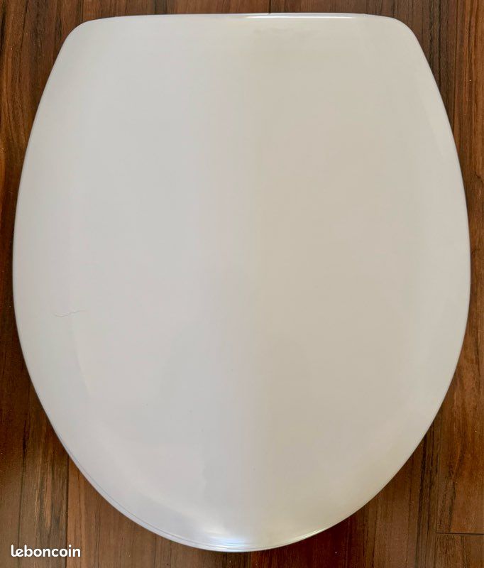 Abattant WC Plastique Blanc 37x43 Neuf Emballé (image 1)