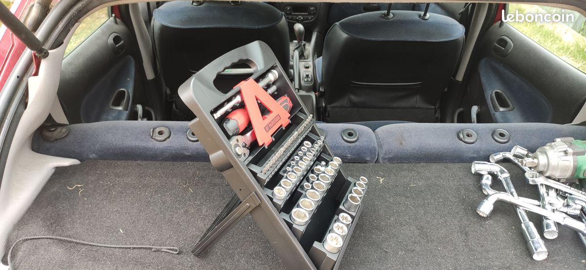 Boite D'outillage Set de douilles et d'embouts 61 Pièces Rallonge Wobble (image 7)
