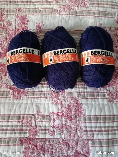 Lot De 9 Pelotes De Laine Bergère De France - Gris, 450g, Aiguilles 7/8 - Neuf