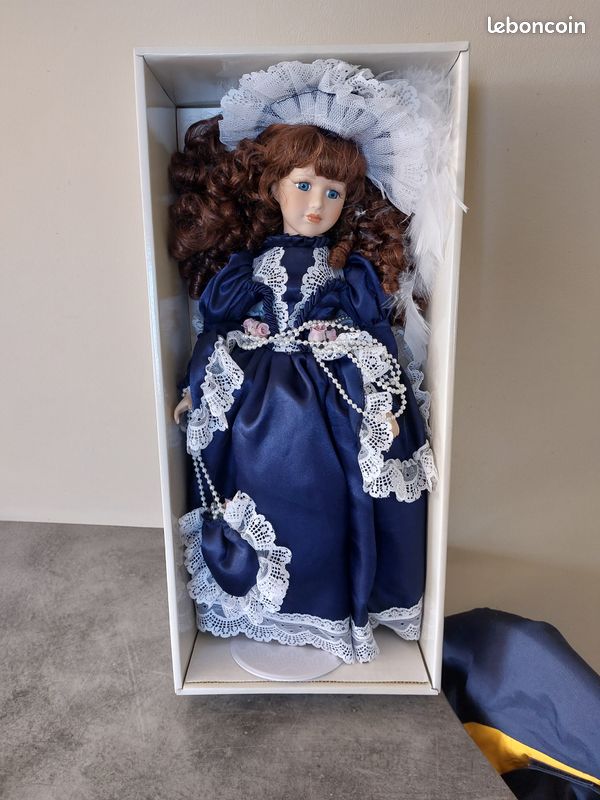 Maison De Poupée MAGNIFIQUE CORSET ANCIENNE DE POUPEE JUMEAU, BRU