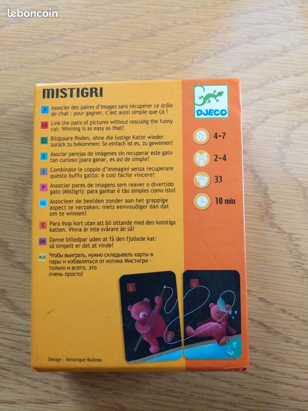 Jeu de cartes Mistigri (image 2)