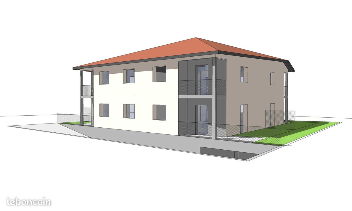 Terrain 2 pièces 40 m² · à Saint-Vulbas · 40 m² · 197 159 €