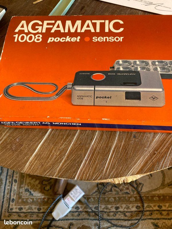 Appareil Photo Argentique Vintage Agfamatic 1008 Tele-Pocket Sensor - Occasion, Bon état
