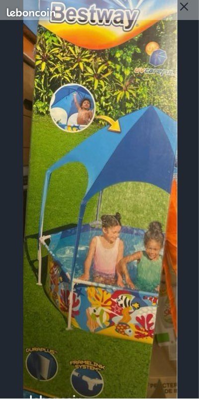 Piscine hors sol pour enfants Pro UV Careful neuf 100 (image 2)