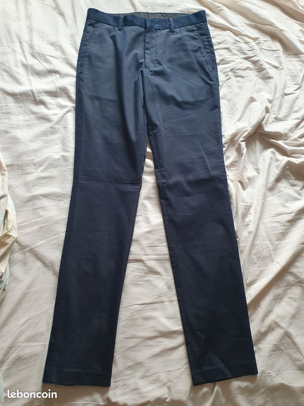 Pantalon Costume Bleu Marine Devred Pantalon De Costume Devred