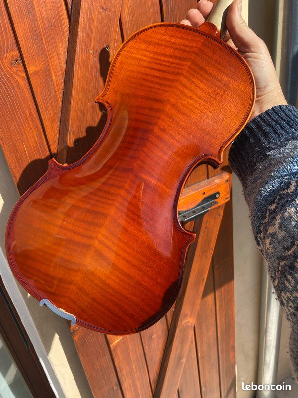 Violon Vintage 4/4 Parrot Avec étui Et Archet - Entièrement Intact - Occasion