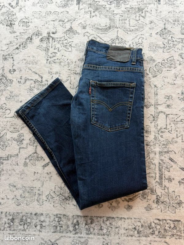 Jean Lévis bleu indigo 511 Slim W28 L38 FR38 Femme #0026 (image 1)