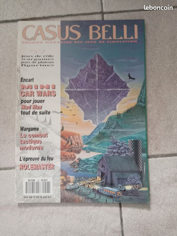 Lot De 10 Magazines Casus Belli V1 (numéros 56 à 75) - Avec Encarts - Bon état