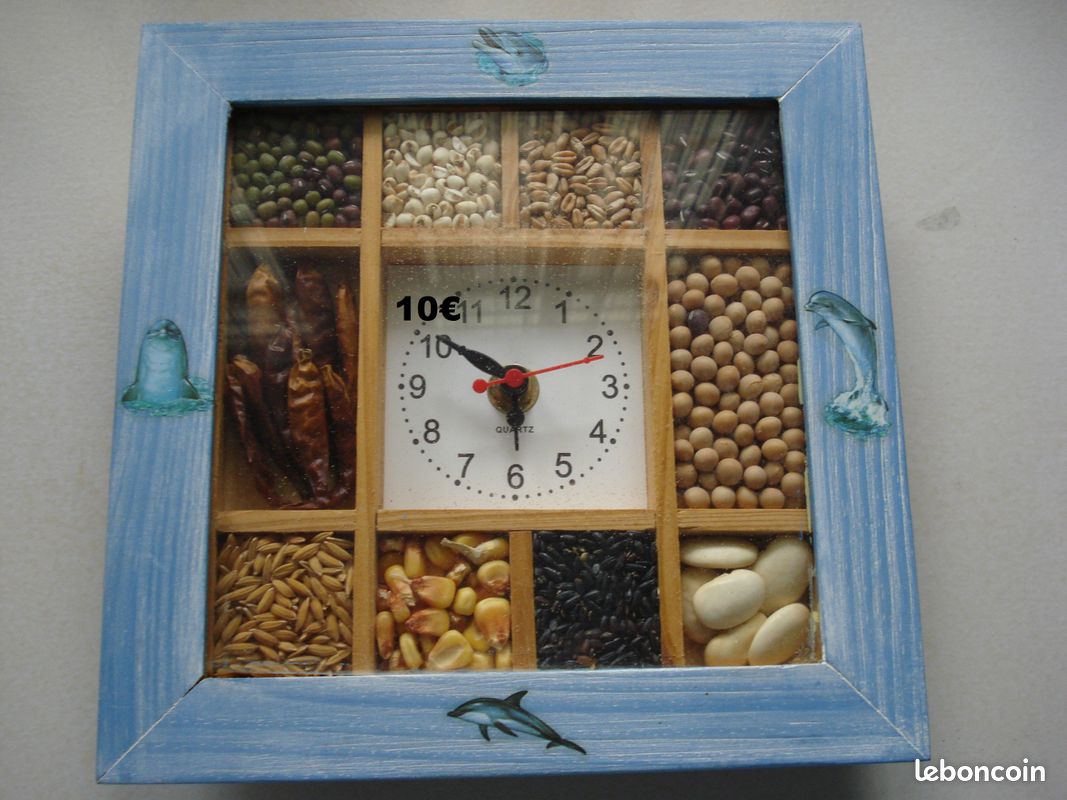 14) pendule bois deco legumes (image 1)