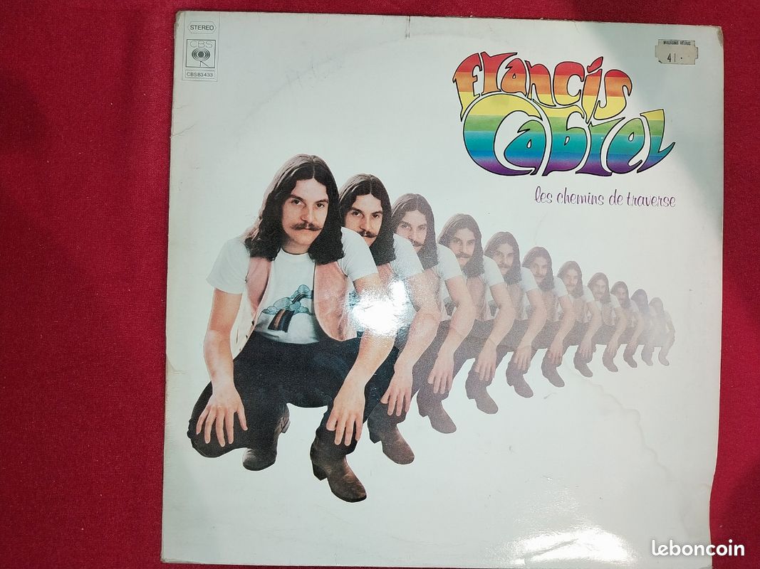 Disque vinyle 33t de "Francis Cabrel: (image 1)