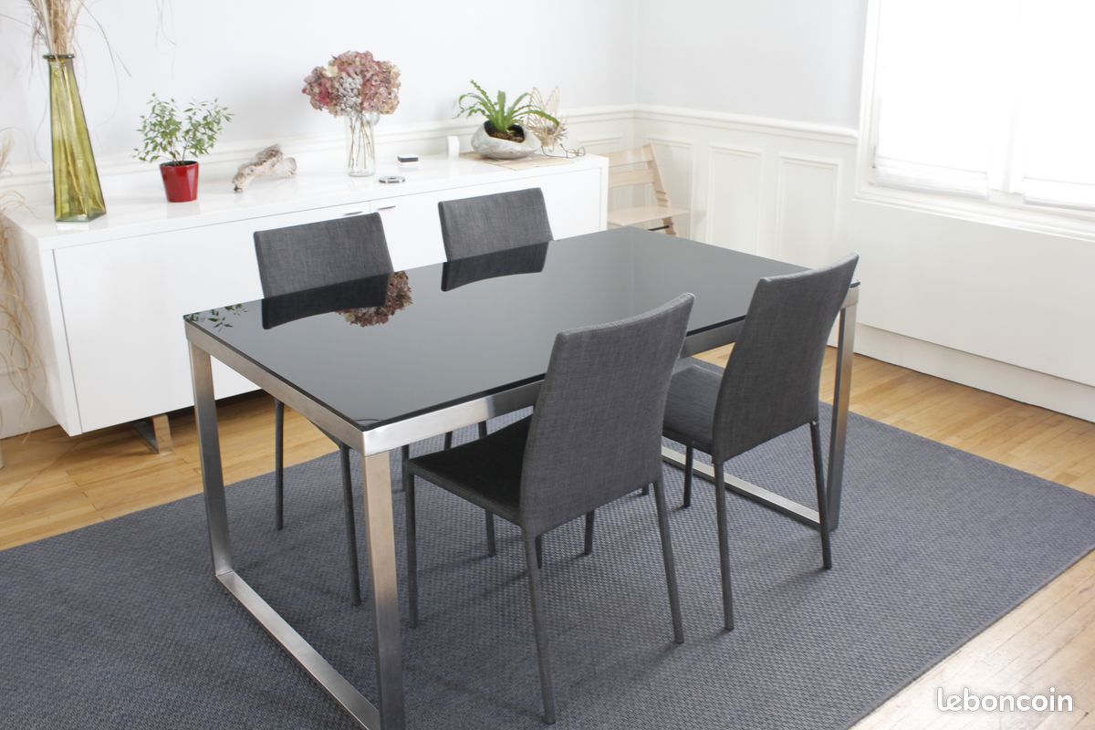 Table verre extensible 150-230 (image 1)