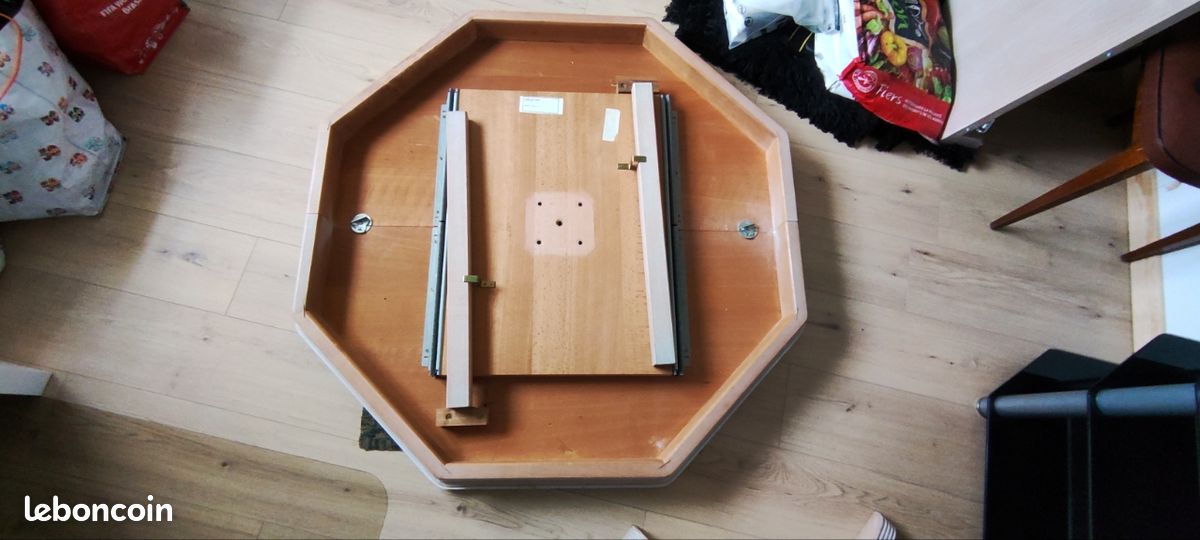 Lot De Disques En Bois Octogonaux Pour Déco Table - 60 Cm - Décoration Naturelle DIY - Marque Bütic
