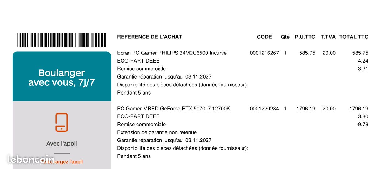 Ecran OLED incurvé neuf gamer 175hz sous garantie (image 4)