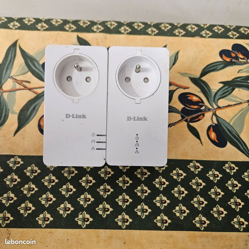 D-Link DHP-P600AV – Kit CPL 600 Mbps – x2 adaptateurs (image 1)