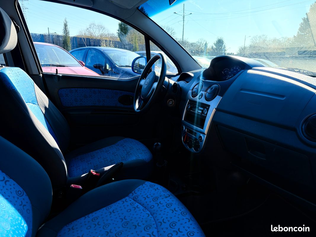 Chevrolet Matiz II 0.8 essence I 76 460 km certifiés / Direction assistée, Climatisation etc.. / Crit'Air 2 pollution / Garantie 6 mois (image 8)