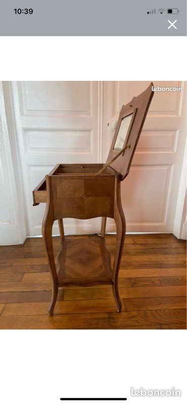 Coiffeuse ancienne ou petit meuble de rangement (image 4)