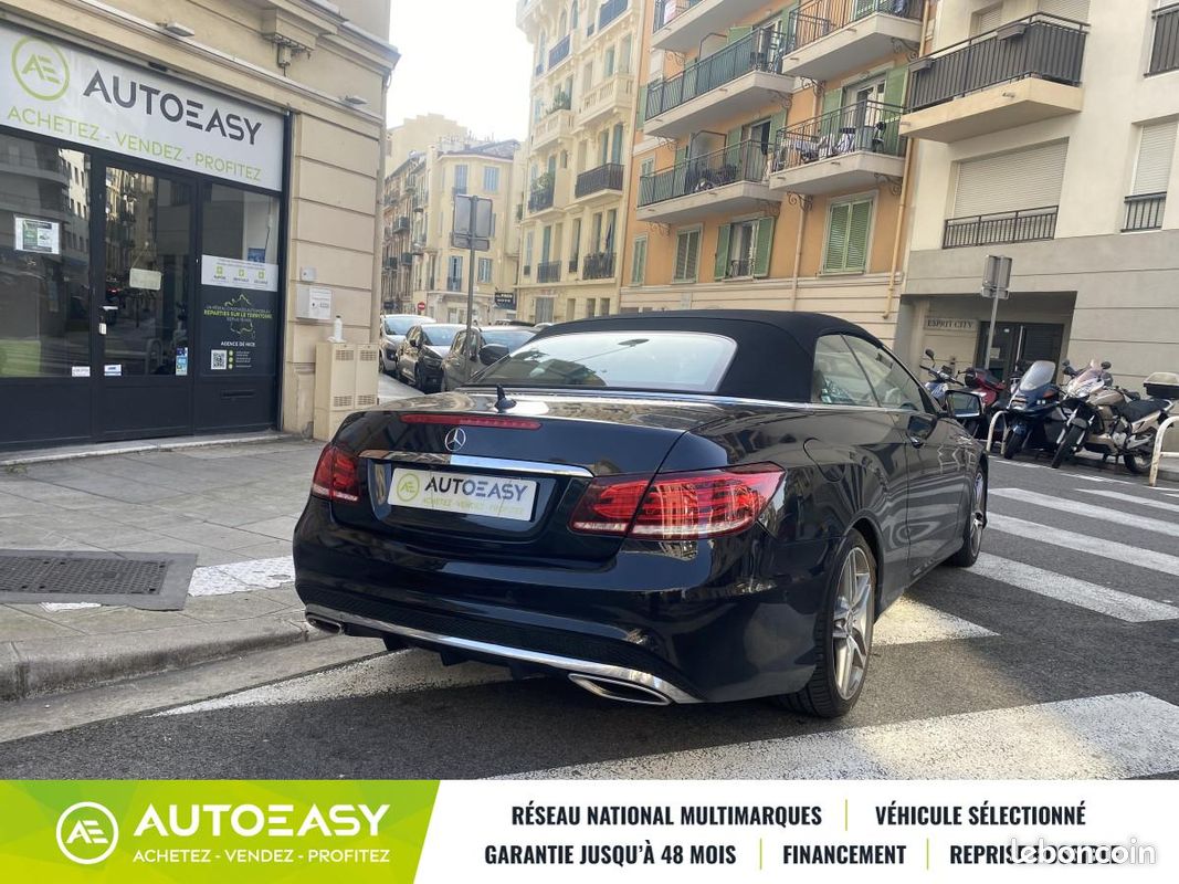 Mercedes CLASSE E CABRIOLET 220 D 2.1 CDi 16V 9G-TRONIC BlueTEC 170 CH (image 2)