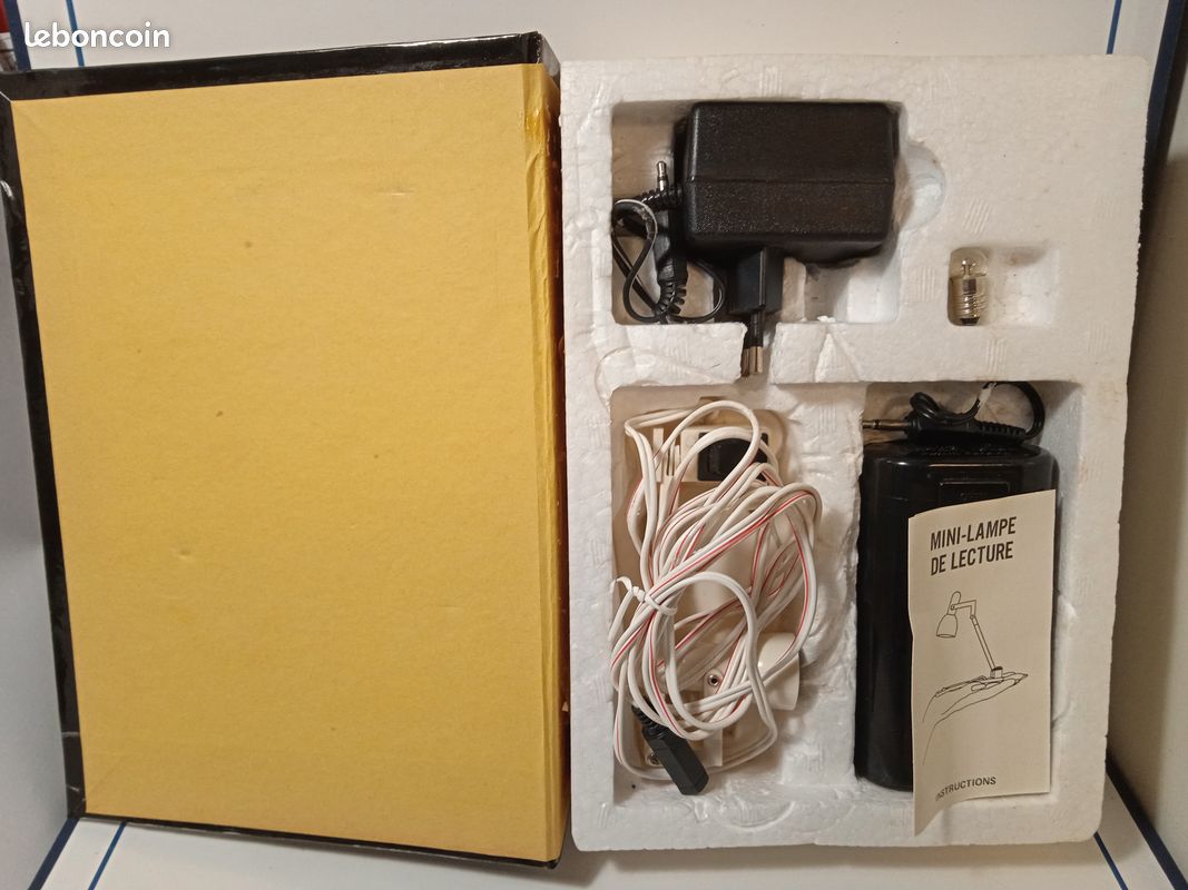 Mini lampe de lecture Liseuse Reader's Minilamp Book Light design vintage (image 4)