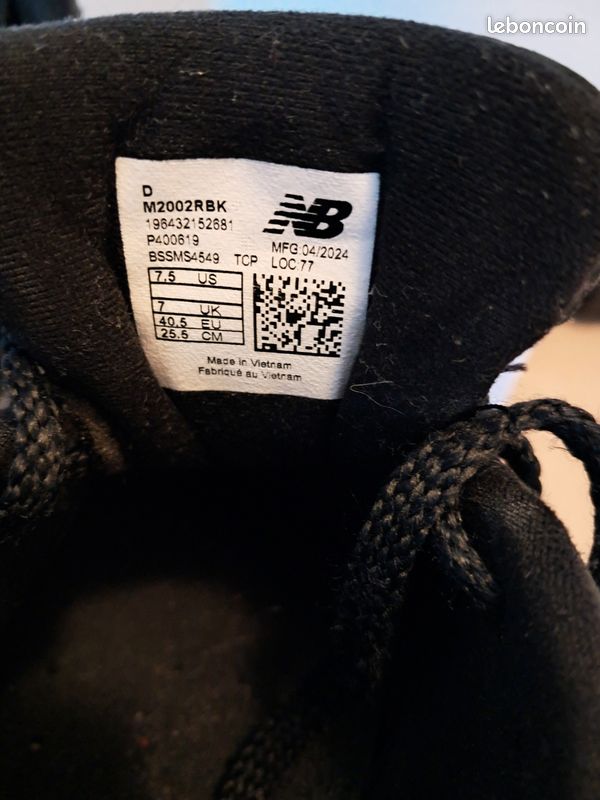 Baskets New Balance homme pointure 40,5 Chaussures