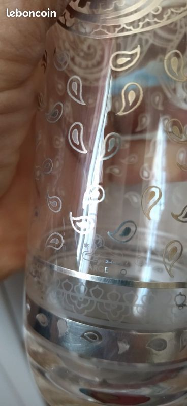 Magnifique bouteille / carafe italienne de l'atelier EGIZIA argento (image 1)