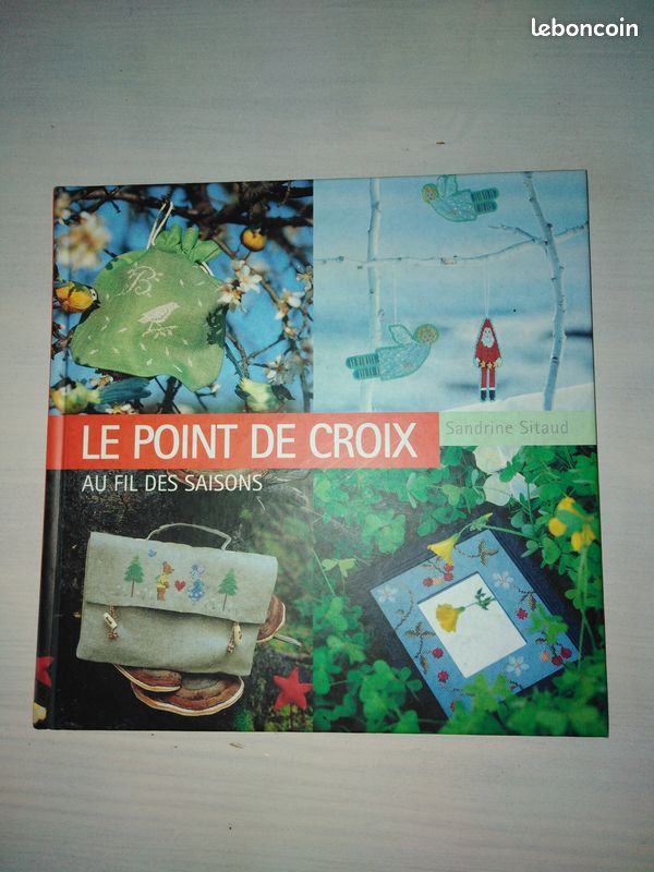 Livre le point de croix de sandrine sitaud (image 1)