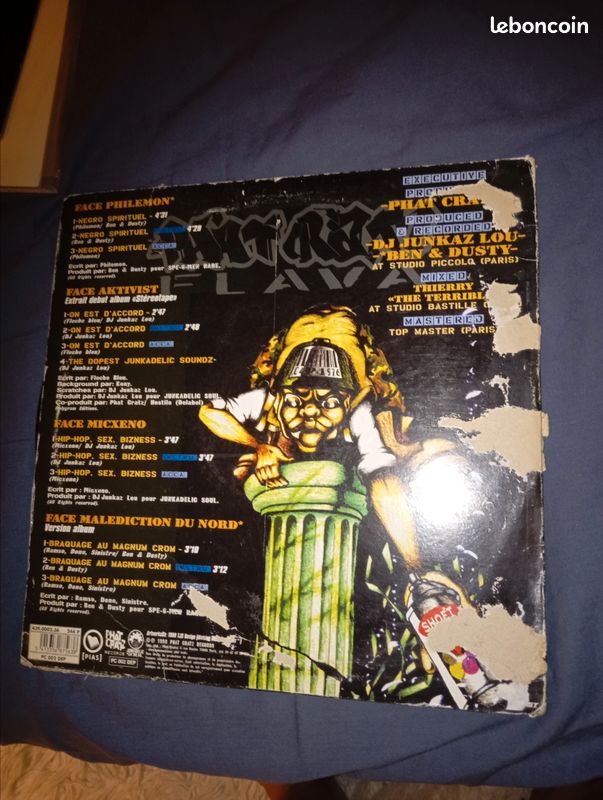 Vinyle Rap français phat cratz flava (image 2)
