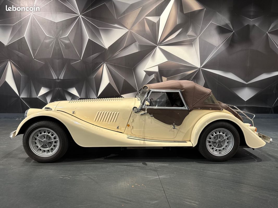Morgan Plus 8 Cabriolet V8 3.5 193 CH BVM5 Capote Souple Sellerie Cuir Side Screens 1989 (image 2)