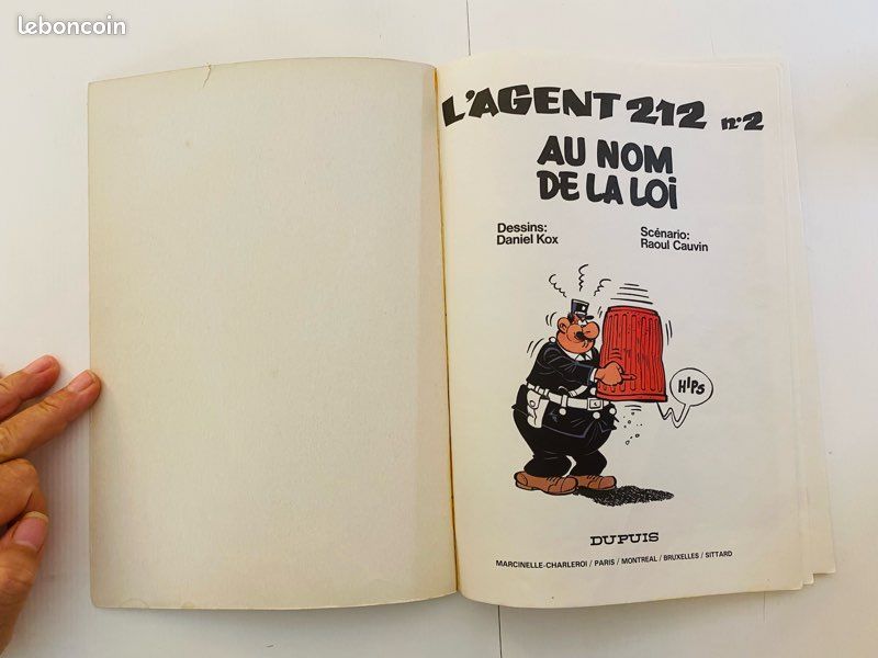 BD Lot de 2 Agent 212 - Tomes 1 & 2 - EO (image 14)