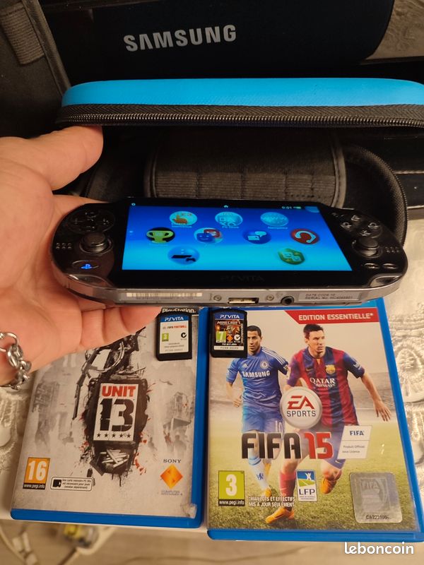 PlayStation Vita PCH-2016 WiFi Edition - Noir (image 10)
