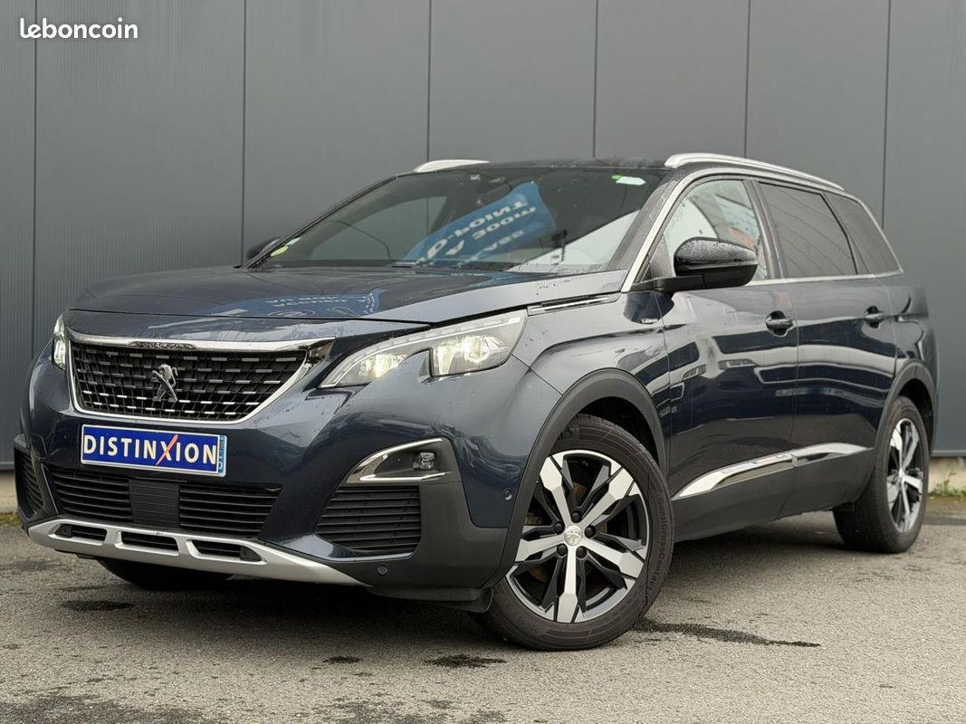 PEUGEOT 5008 1.5 BlueHDi 130 GT Line 7 places, avec Apple Car Play et Caméra de recul (image 2)