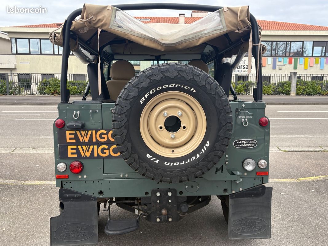Land rover defender soft top heritage 90 2.4 td 120 ch serie-limitee 4wd / camera de recul / carplay (image 16)