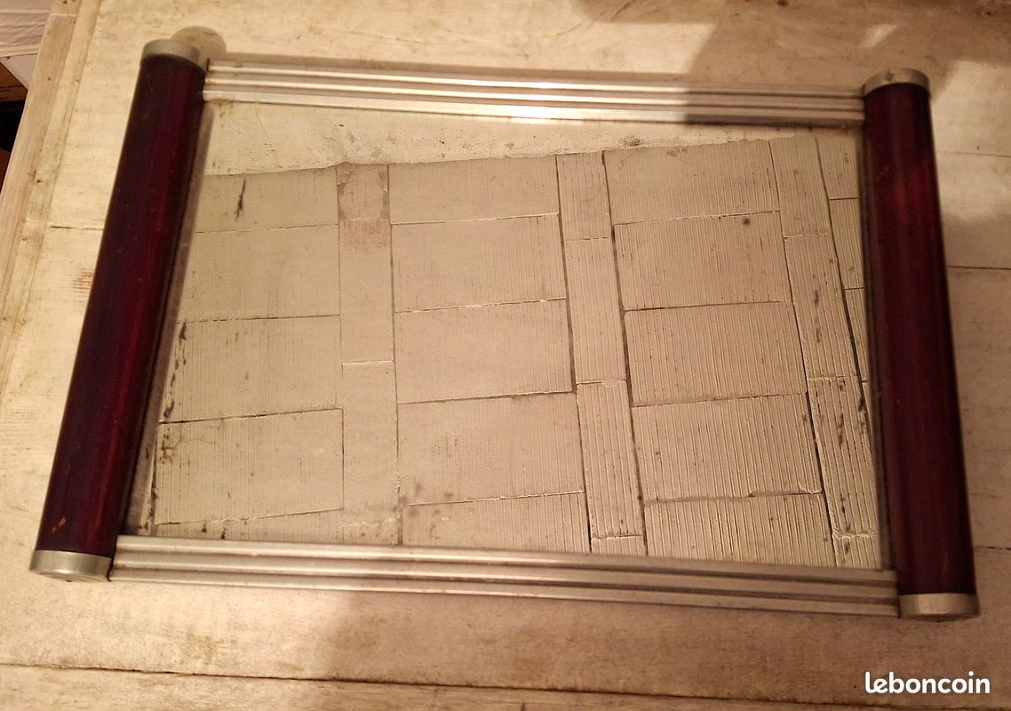 Plateau miroir vintage (image 1)