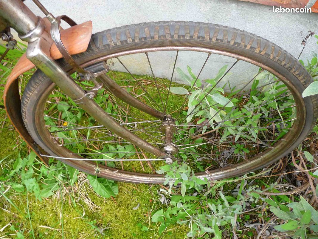Pédalier Vélo Ancien Homme Années 1920 - La Française Diamant - Pièce Vintage
