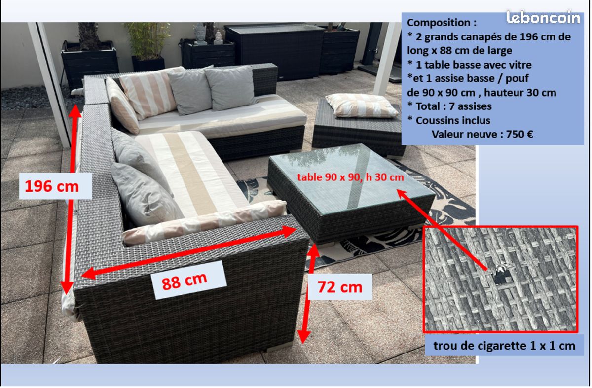 Salon de jardin (image 3)